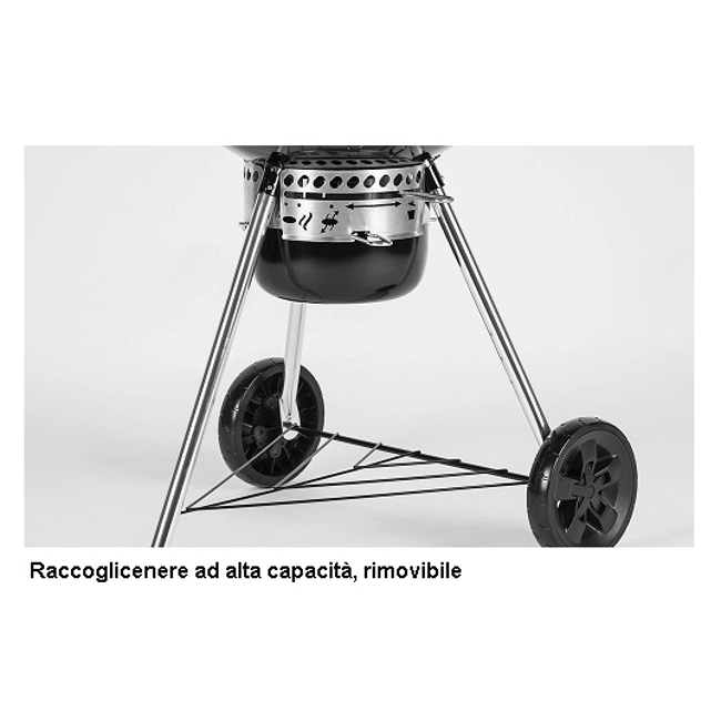 Vendita online Barbecue Weber Master touch 14701053 nero GBS E-5750 con kit Precision 6764